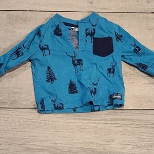 🦔F&F deer and forest henley🌻